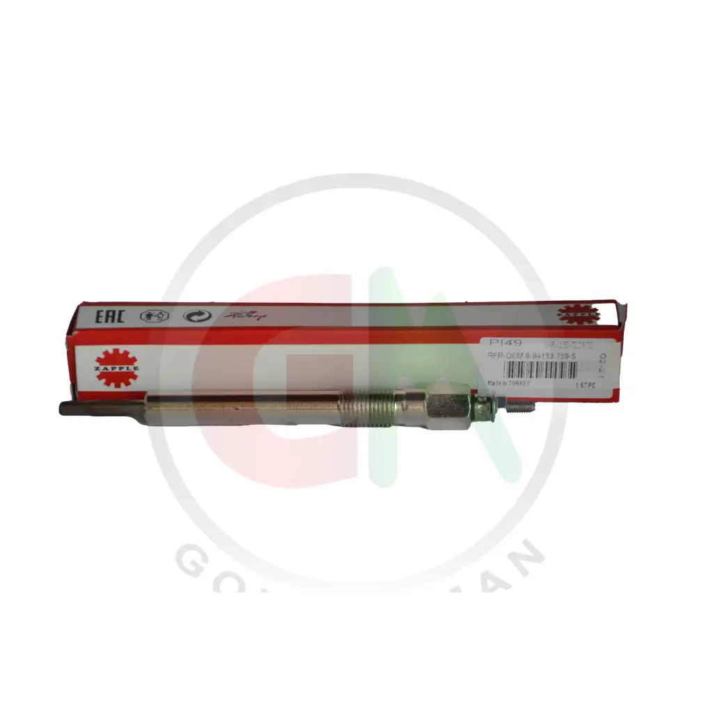 Zapple Glow Plugs - PRF-OEM 8-94133-759-5 (PI49) - Glow