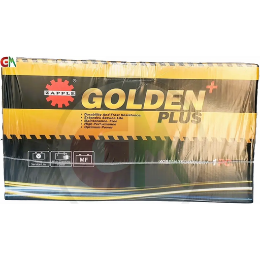 Zapple Golden Plus Car Battery - DIN100MF 12V100AH - Car