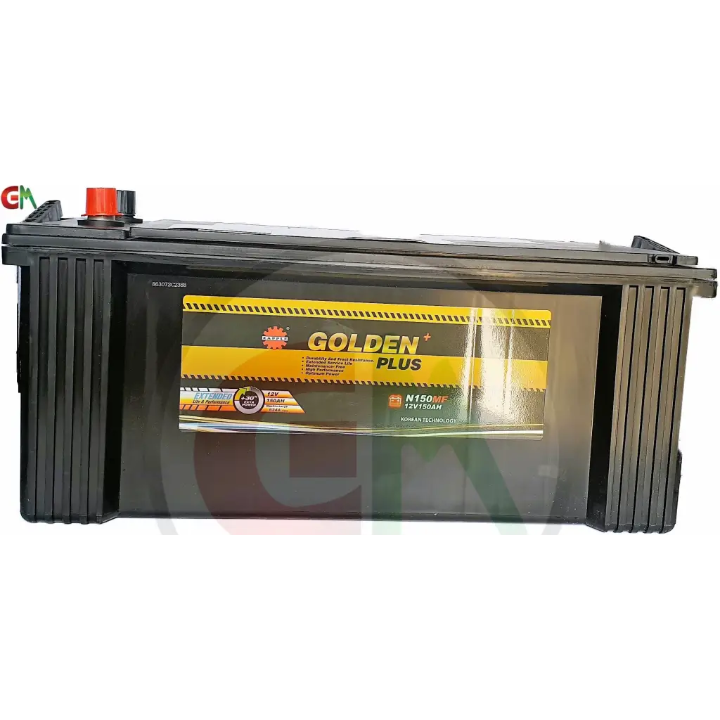 Zapple Golden Plus Car Battery - N150MF 12V150AH - Car