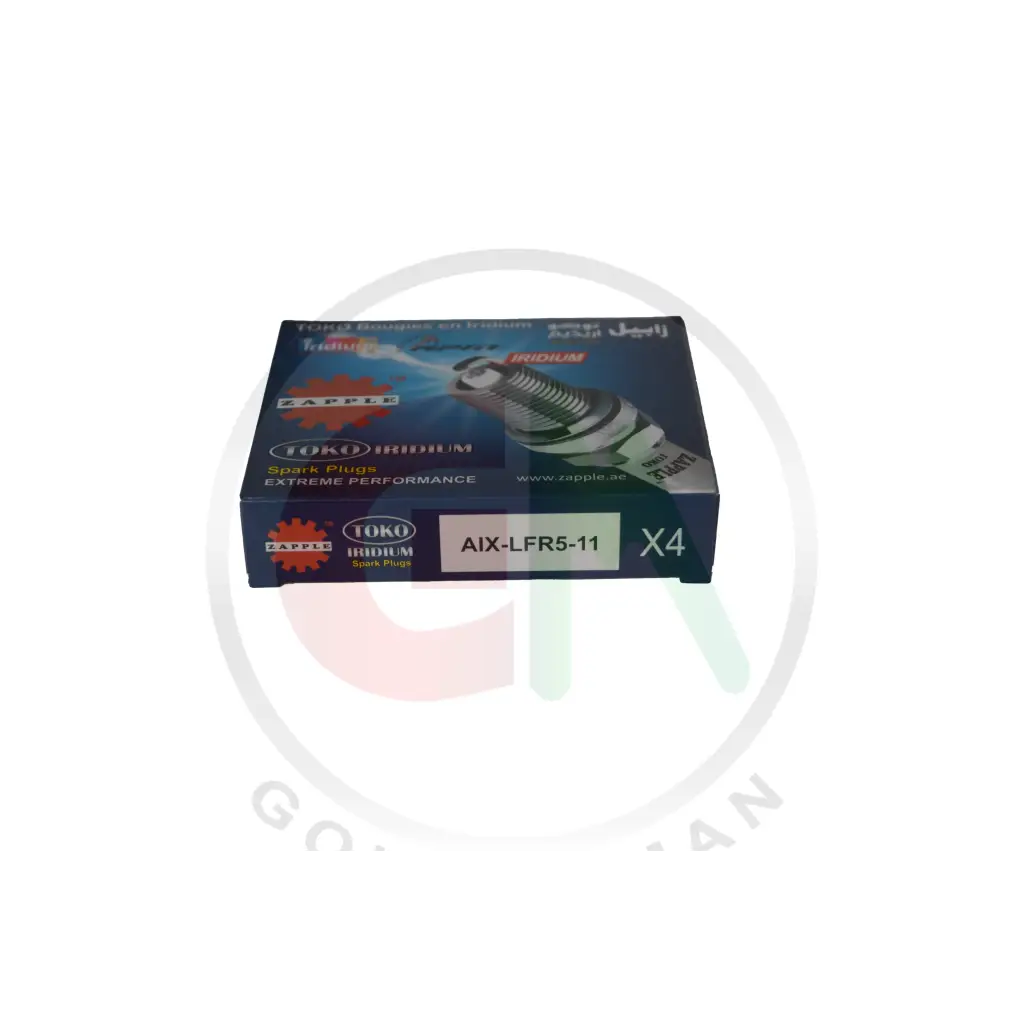 Zapple Toko Iridium Spark Plugs - AIX-LFR5-11 - Iridium