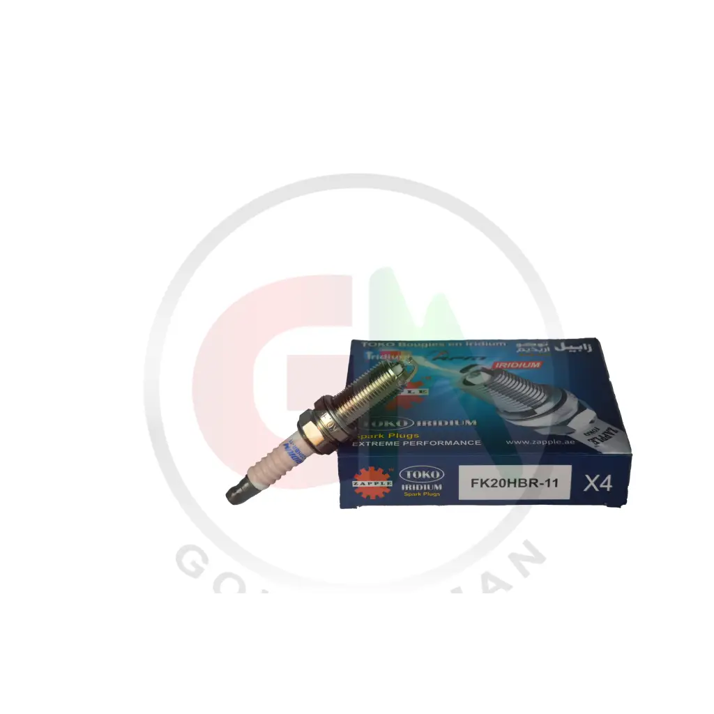 Zapple Toko Iridium Spark Plugs - FK20HBR-11 - Iridium Spark