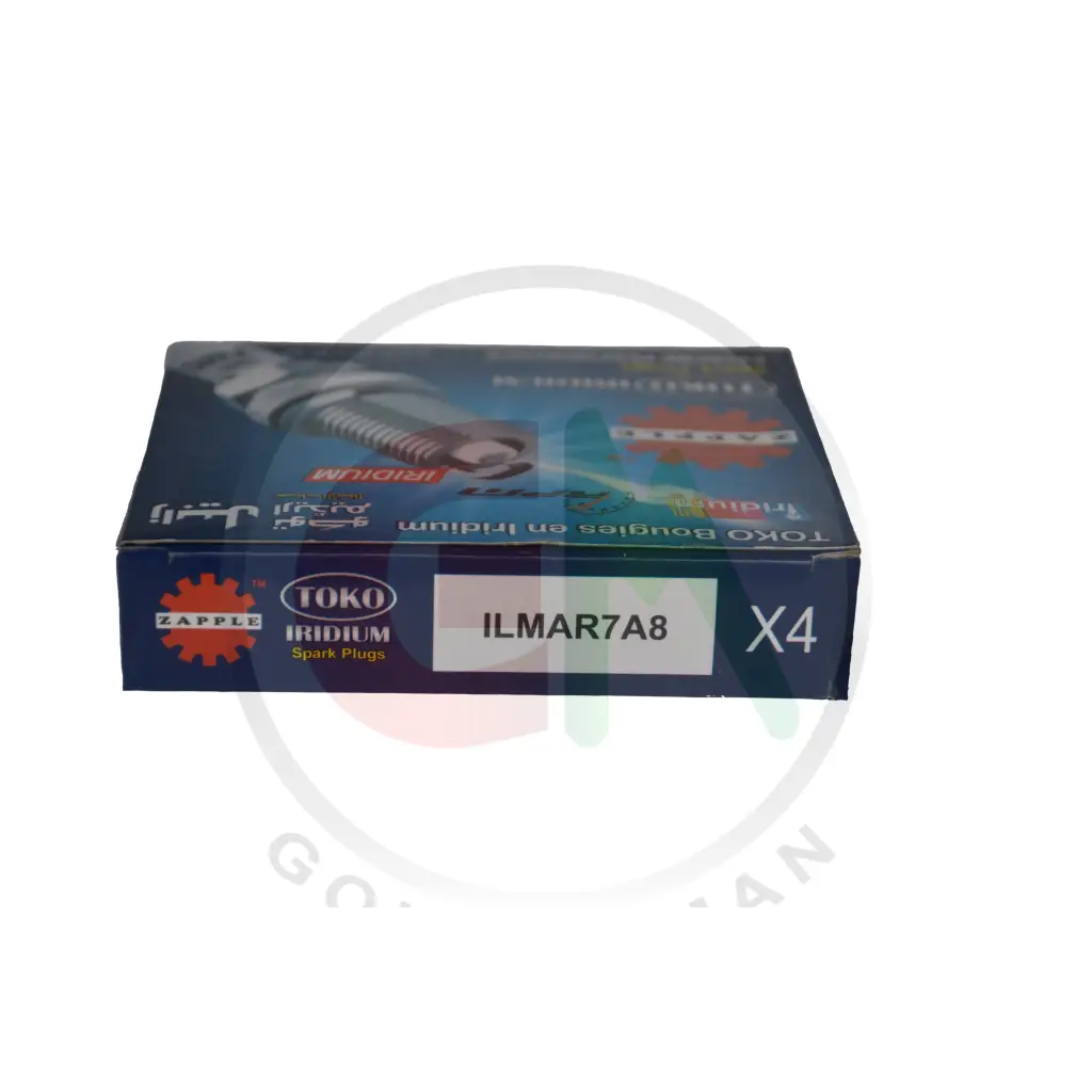 Zapple Toko Iridium Spark Plugs - ILMAR7A8 - Iridium Spark