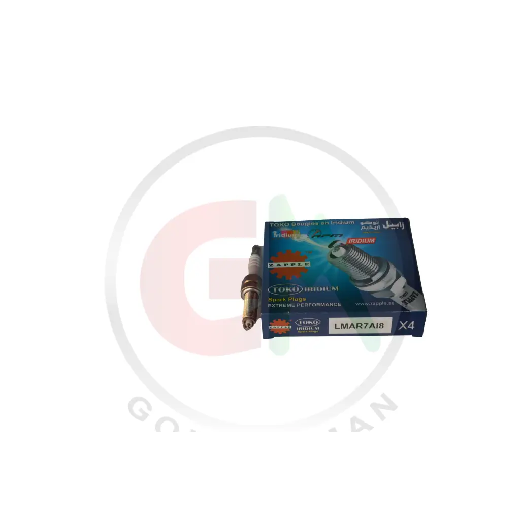 Zapple Toko Iridium Spark Plugs - LMAR7AI8 - Iridium Spark