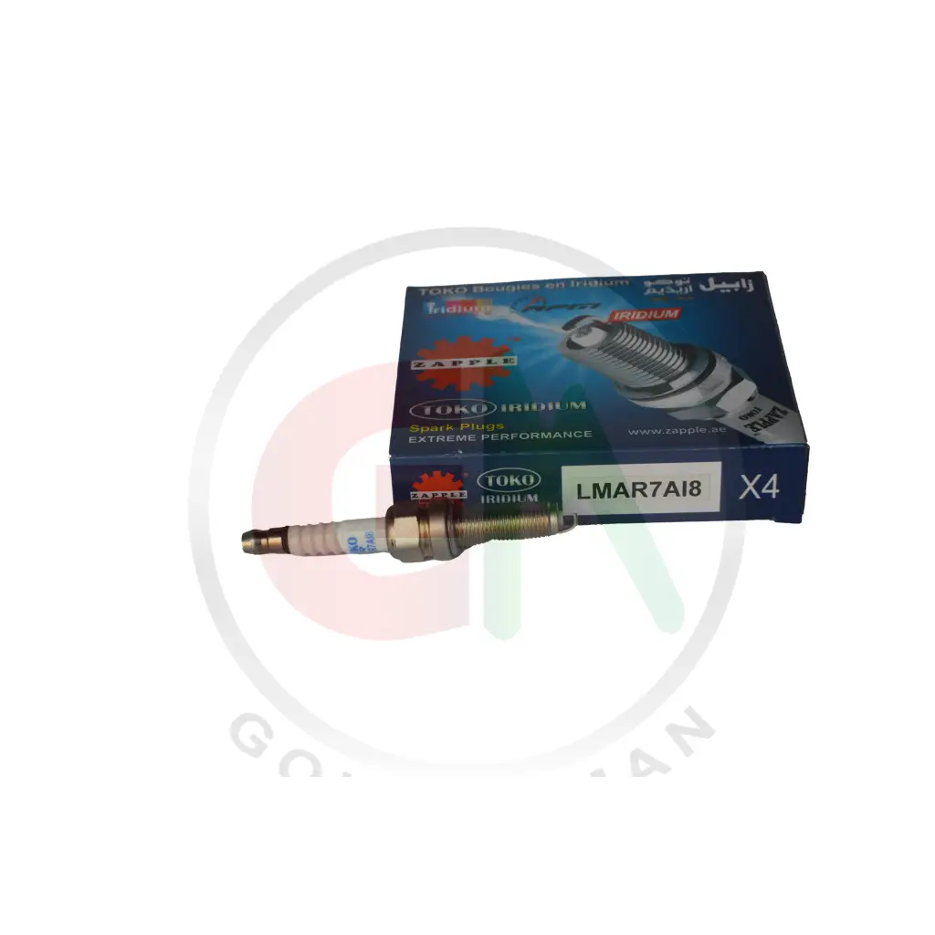 Zapple Toko Iridium Spark Plugs - LMAR7AI8 - Iridium Spark
