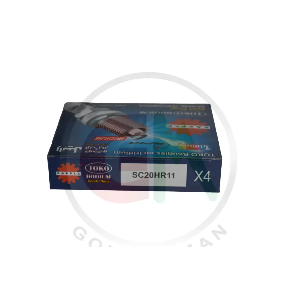 Zapple Toko Iridium Spark Plugs - SC20HR11 - Iridium Spark