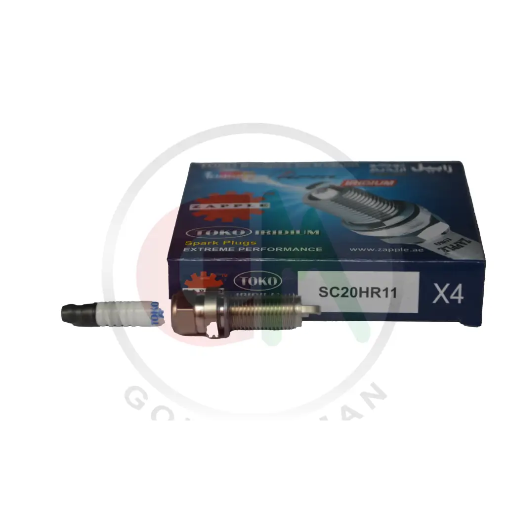 Zapple Toko Iridium Spark Plugs - SC20HR11 - Iridium Spark