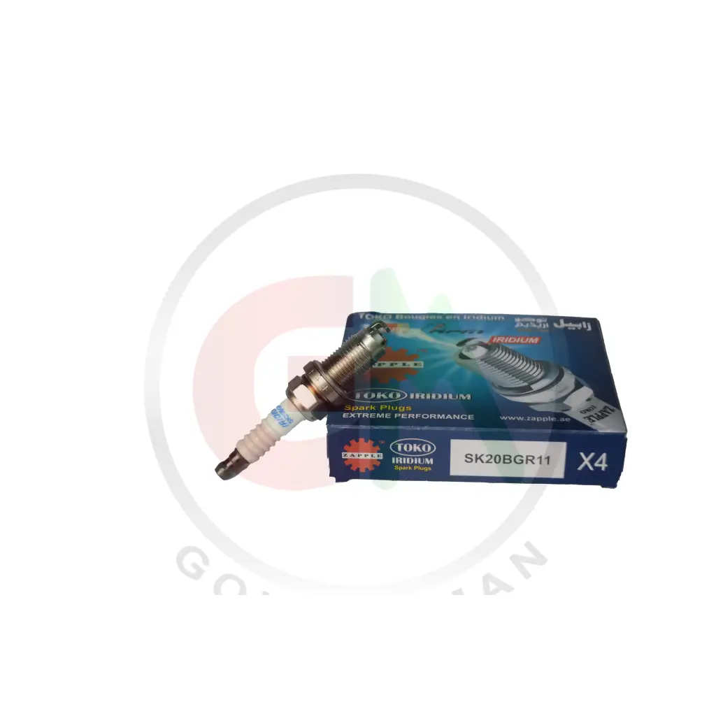 Zapple Toko Iridium Spark Plugs - SK20BGR11 - Iridium Spark