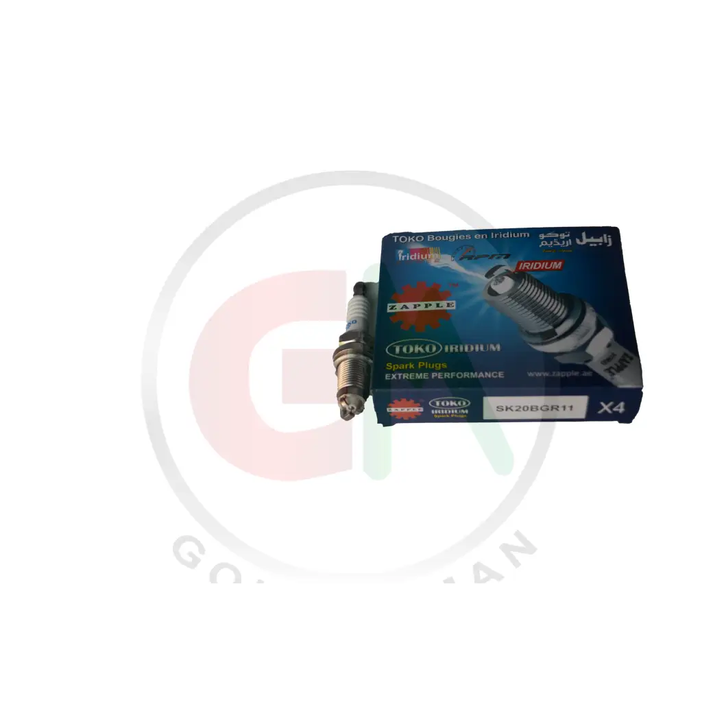 Zapple Toko Iridium Spark Plugs - SK20BGR11 - Iridium Spark