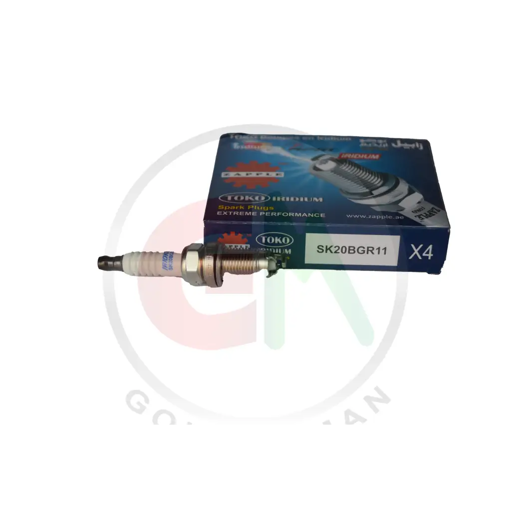 Zapple Toko Iridium Spark Plugs - SK20BGR11 - Iridium Spark