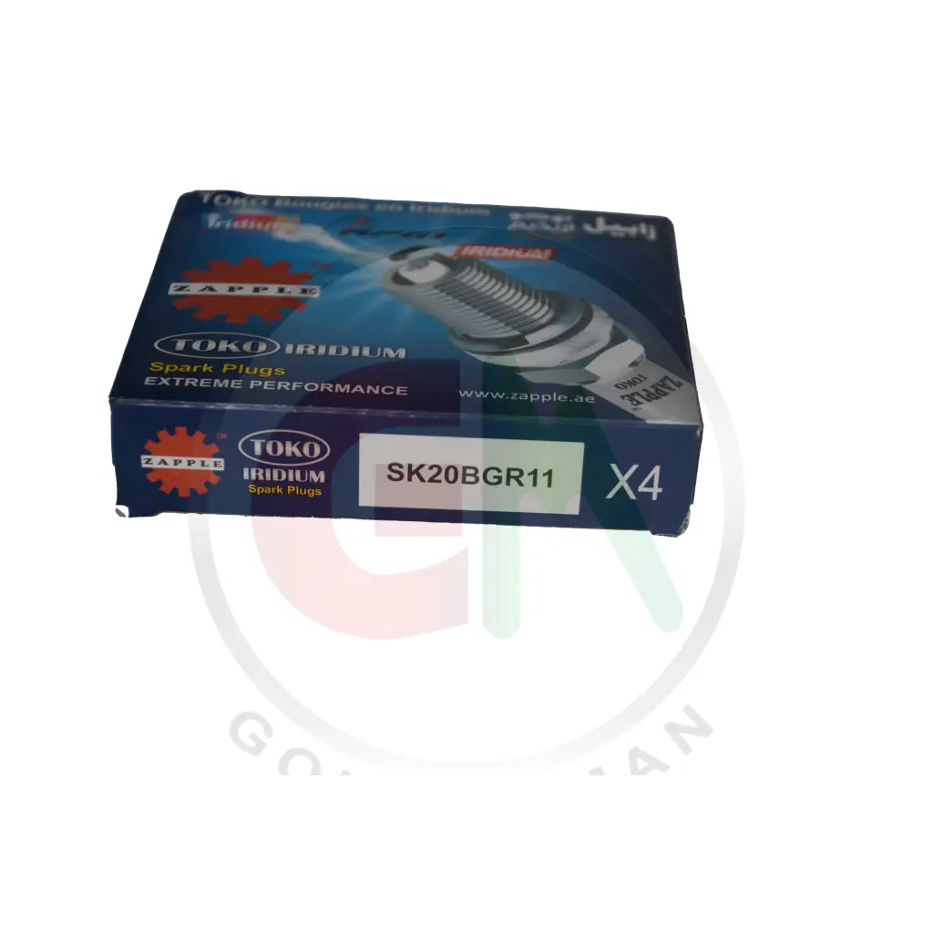 Zapple Toko Iridium Spark Plugs - SK20BGR11 - Iridium Spark