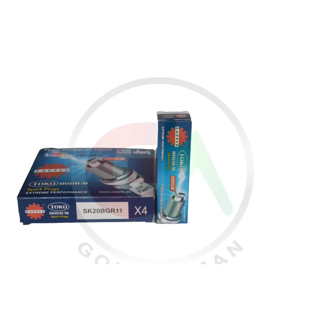 Zapple Toko Iridium Spark Plugs - SK20BGR11 - Iridium Spark
