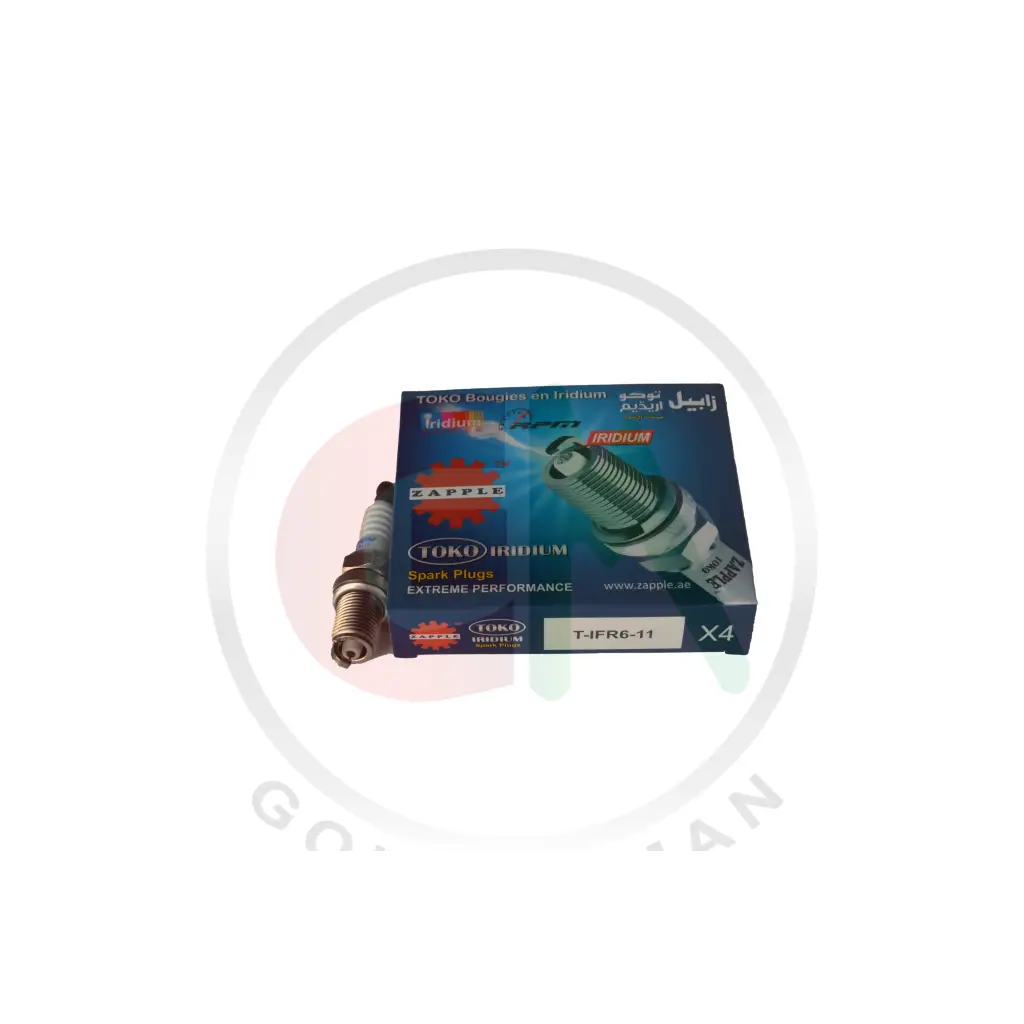 Zapple Toko Iridium Spark Plugs - T-IFR6-11 - Iridium Spark