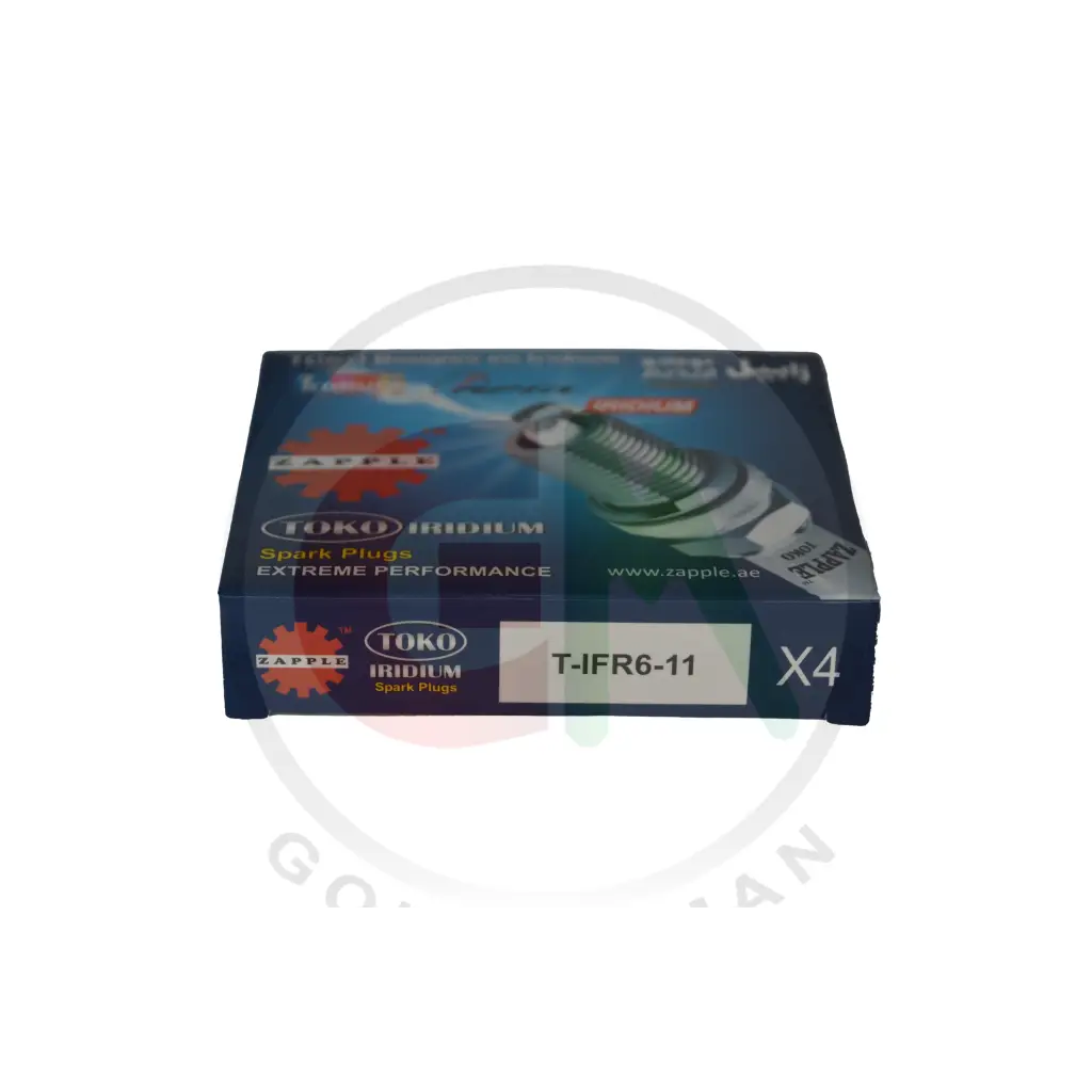 Zapple Toko Iridium Spark Plugs - T-IFR6-11 - Iridium Spark