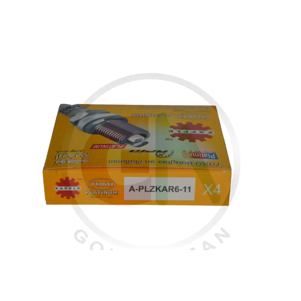 Zapple Toko Platinum Spark Plugs - A-PLZKAR6-11 - Platinum