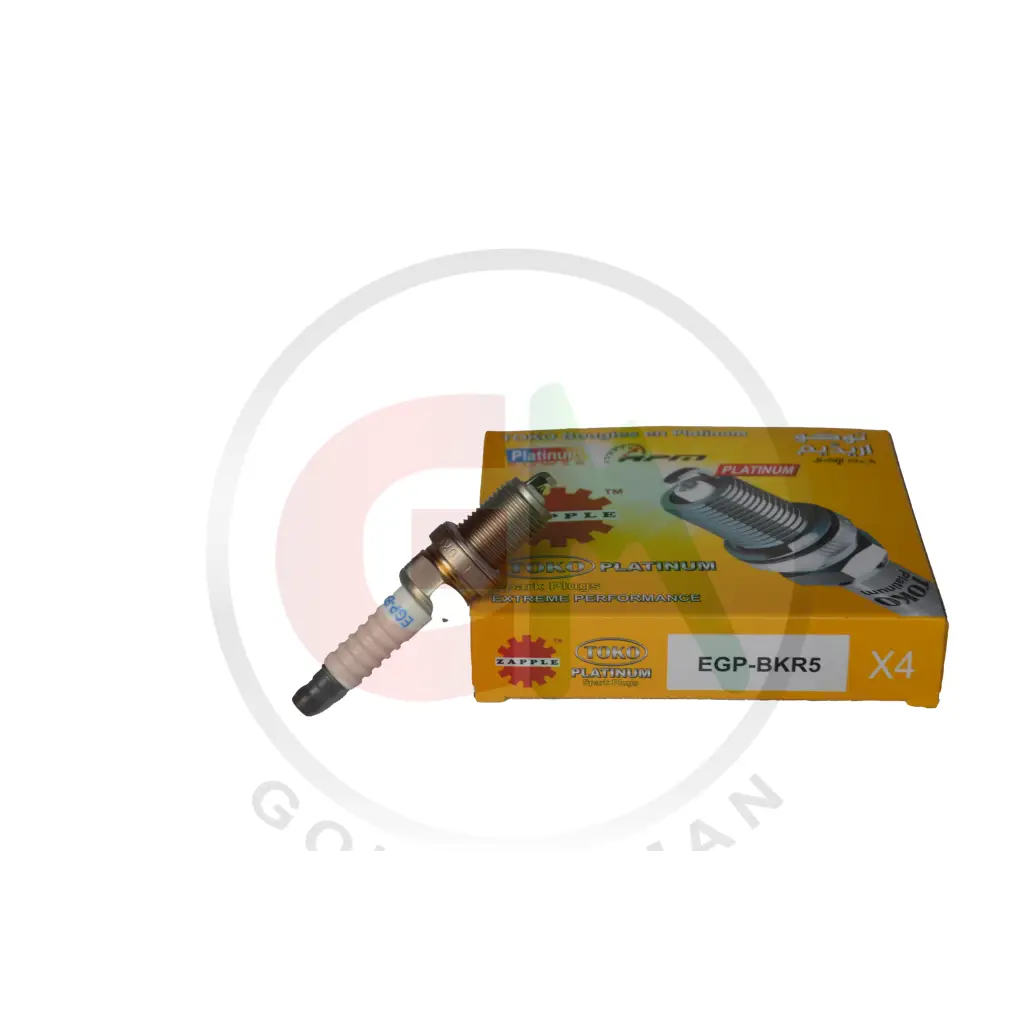 Zapple Toko Platinum Spark Plugs - EGP-BKR5 - Platinum Spark
