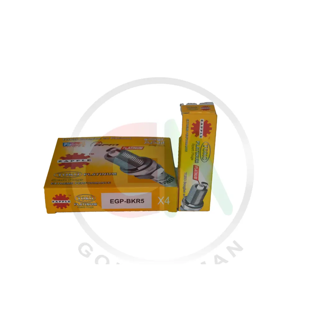 Zapple Toko Platinum Spark Plugs - EGP-BKR5 - Platinum Spark