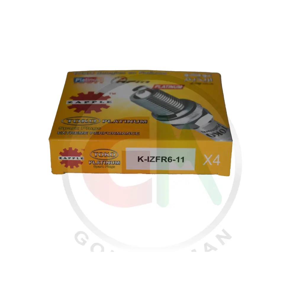 Zapple Toko Platinum Spark Plugs - K-IZFR6-11 - Platinum