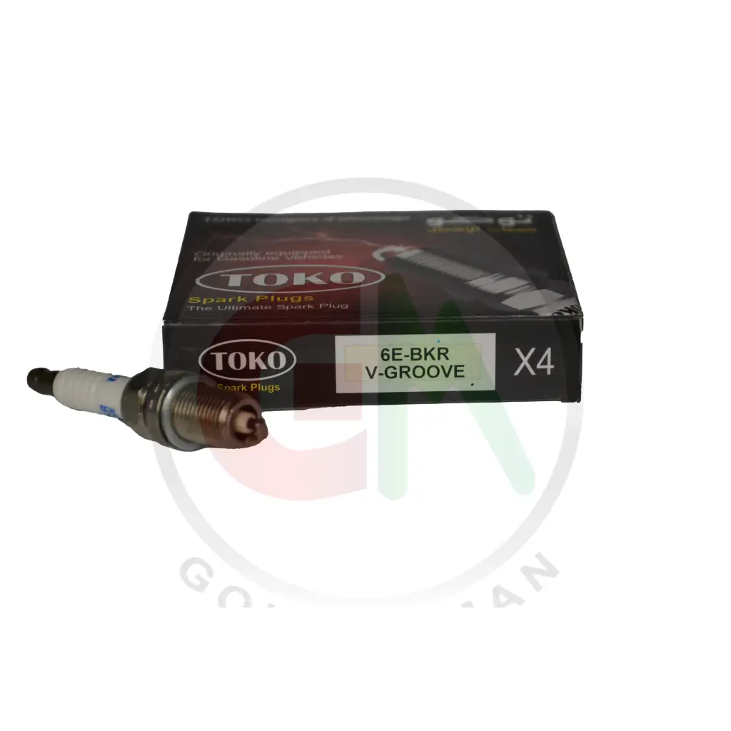 Zapple Toko Spark Plugs - 6E-BKRV-GROOVE - Spark Plugs