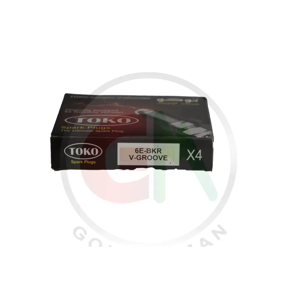 Zapple Toko Spark Plugs - 6E-BKRV-GROOVE - Spark Plugs