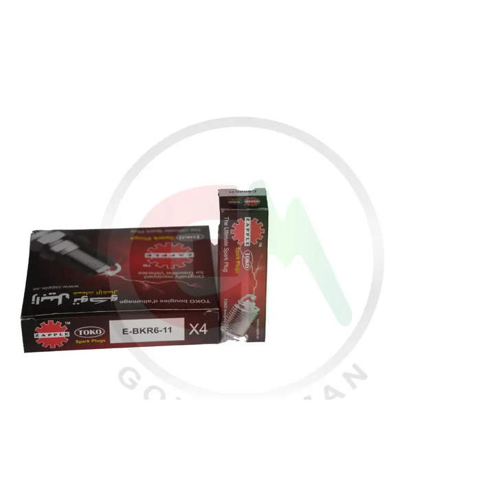 Zapple Toko Spark Plugs - E-BKR6-11 - Spark Plugs