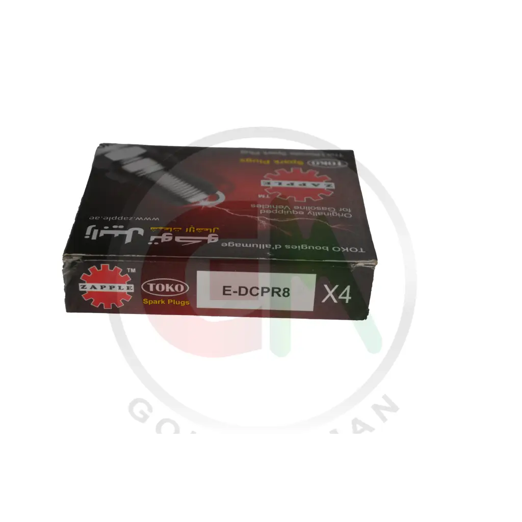 Zapple Toko Spark Plugs - E-DCPR8 - Spark Plugs