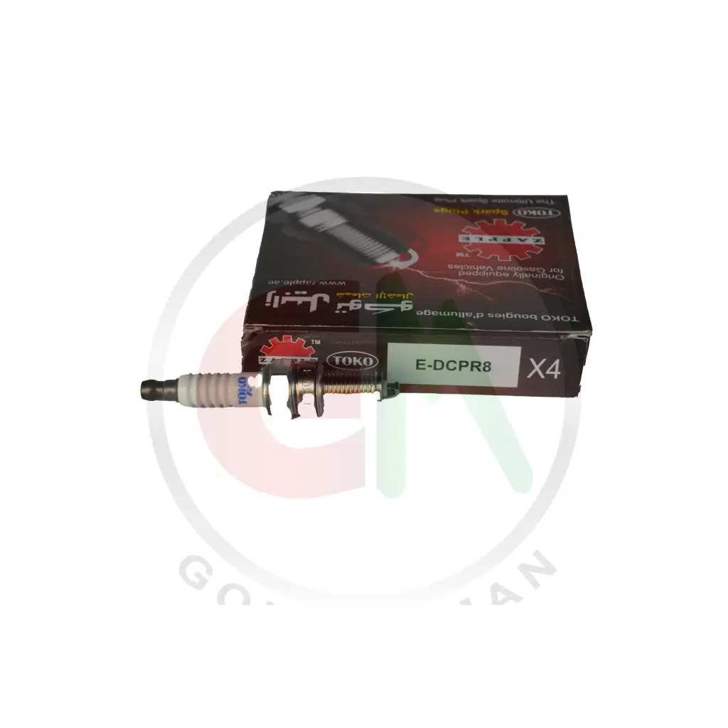 Zapple Toko Spark Plugs - E-DCPR8 - Spark Plugs