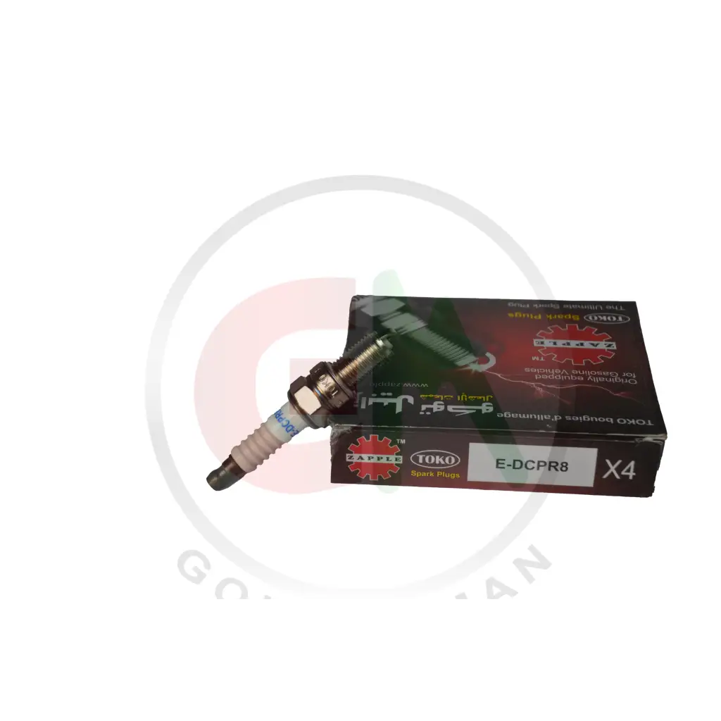 Zapple Toko Spark Plugs - E-DCPR8 - Spark Plugs