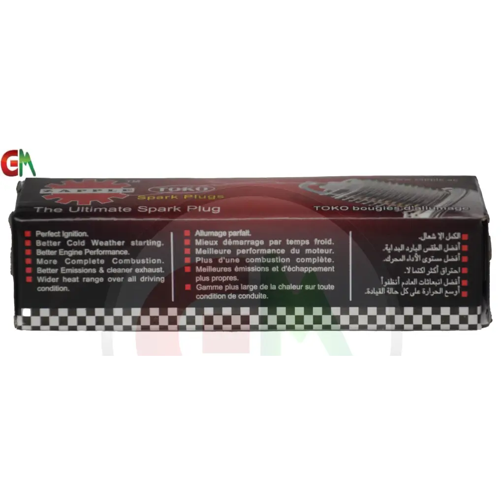 Zapple Toko Spark Plugs - ET-BUR6 - Spark Plugs