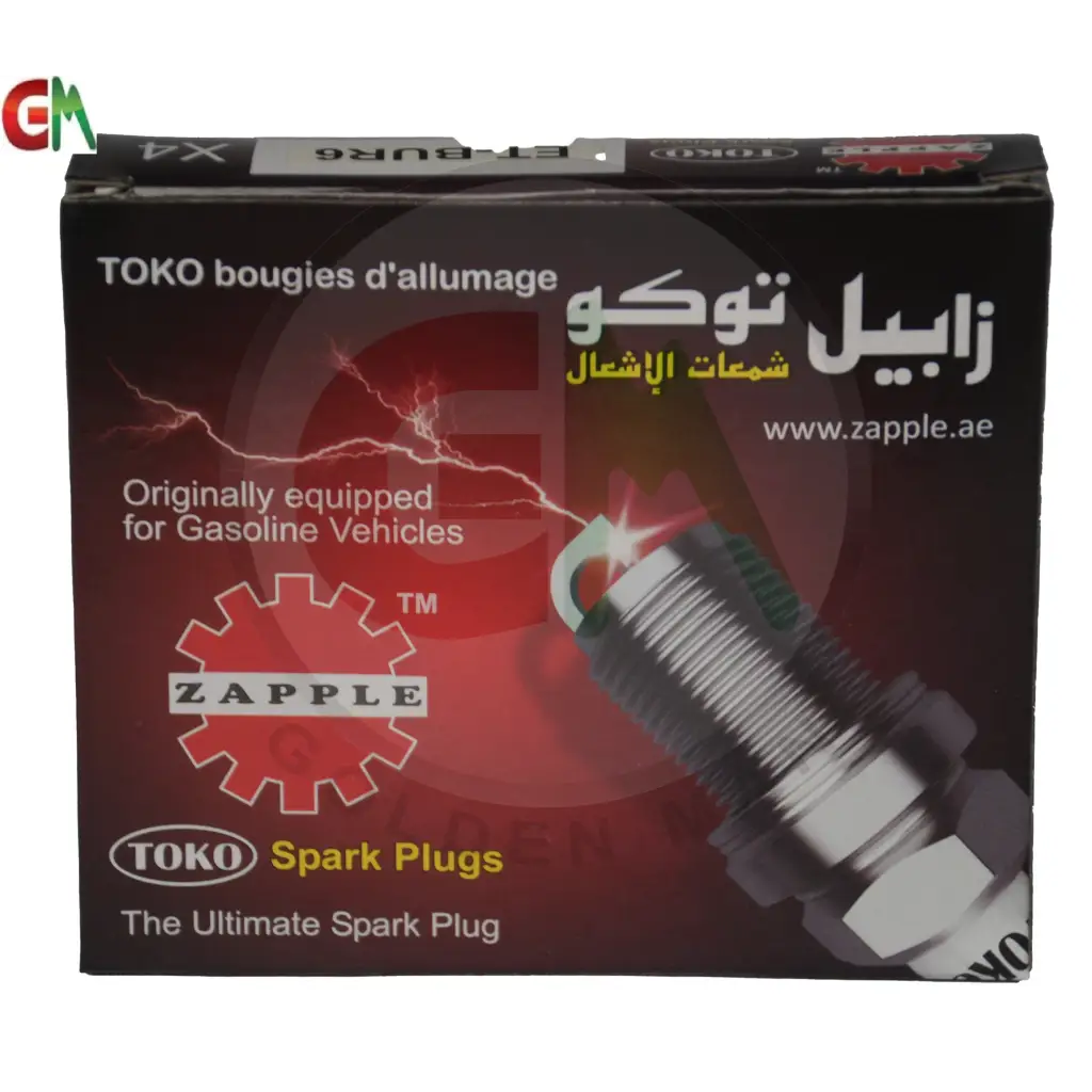 Zapple Toko Spark Plugs - ET-BUR6 - Spark Plugs