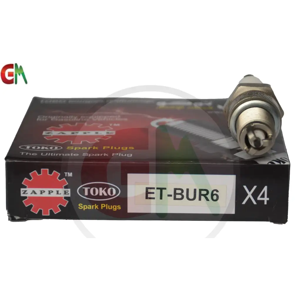 Zapple Toko Spark Plugs - ET-BUR6 - Spark Plugs