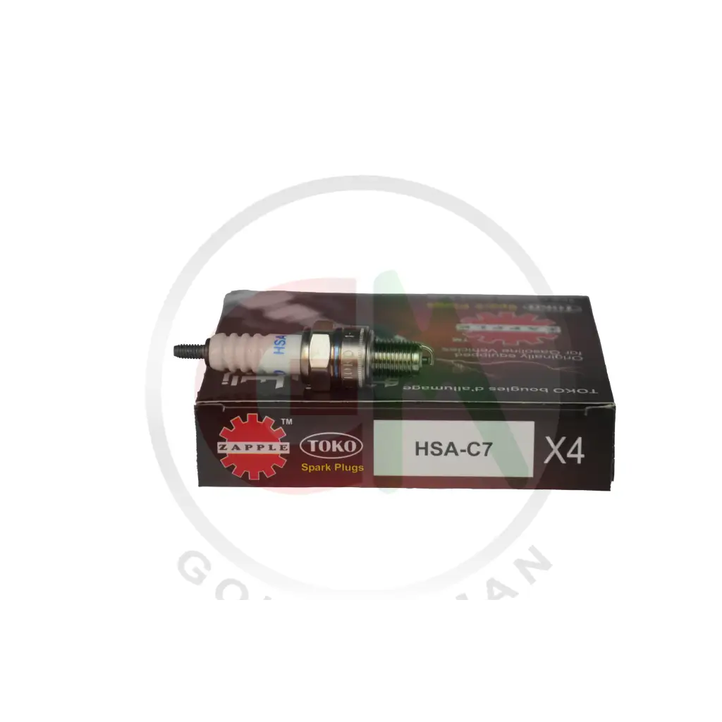 Zapple Toko Spark Plugs - HSA-C7 - Spark Plugs