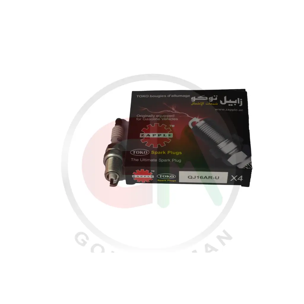 Zapple Toko Spark Plugs - QJ16AR-U - Spark Plugs